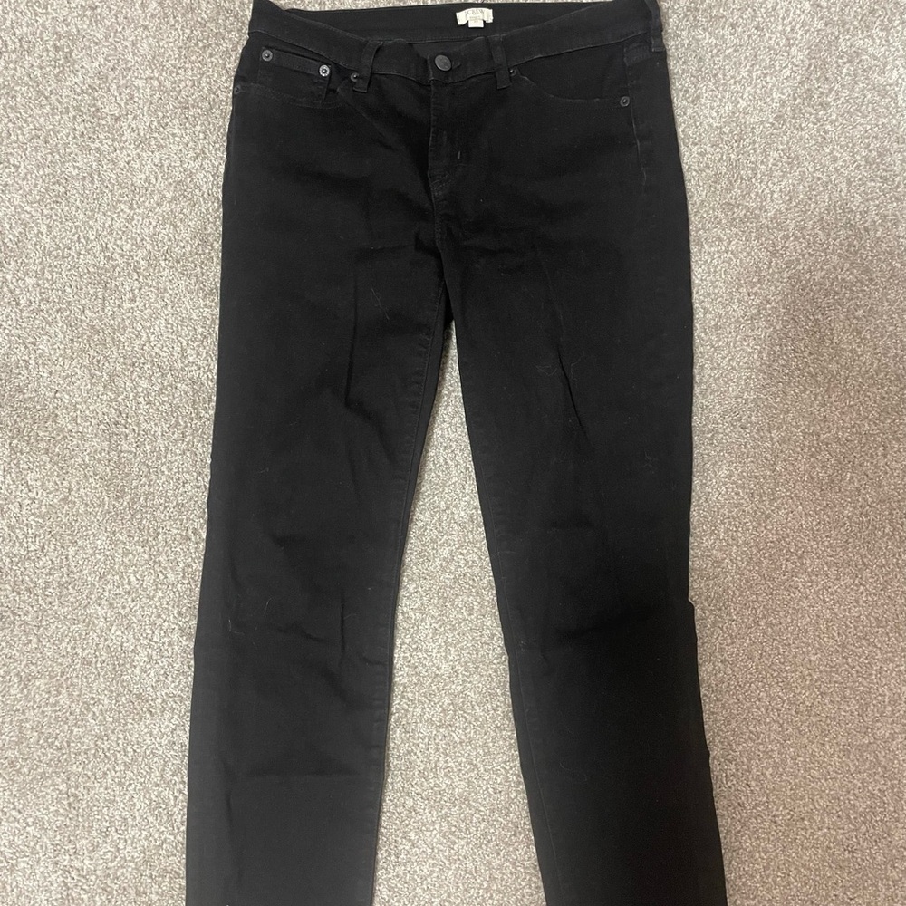 J. Crew Black Denim Jeans
